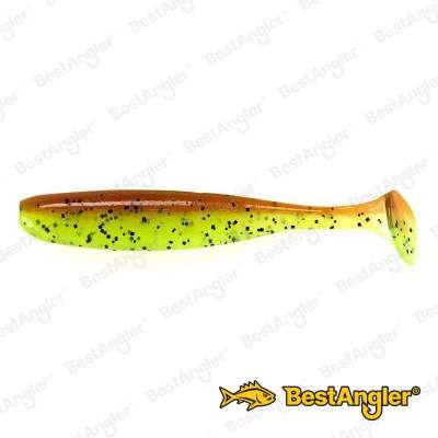 Keitech Easy Shiner 4" Motoroil / Chartreuse
