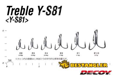 DECOY Treble Y-S81 #6 - 408247