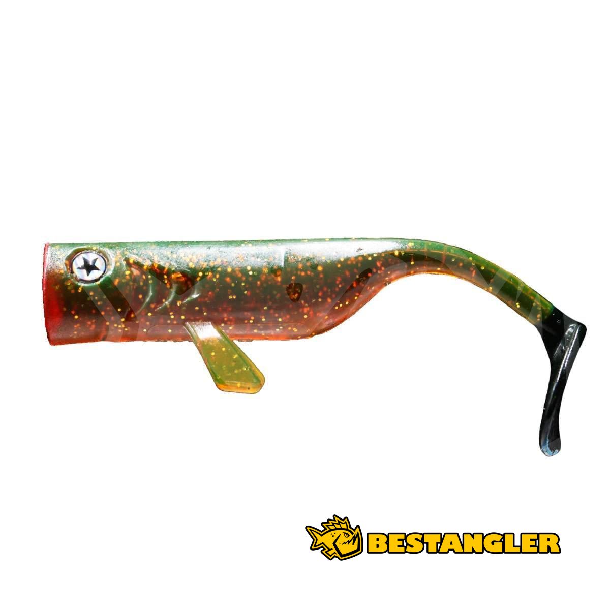 O.S.P DoLive Shad 4.5 Lime Chart Back Shiner TW184