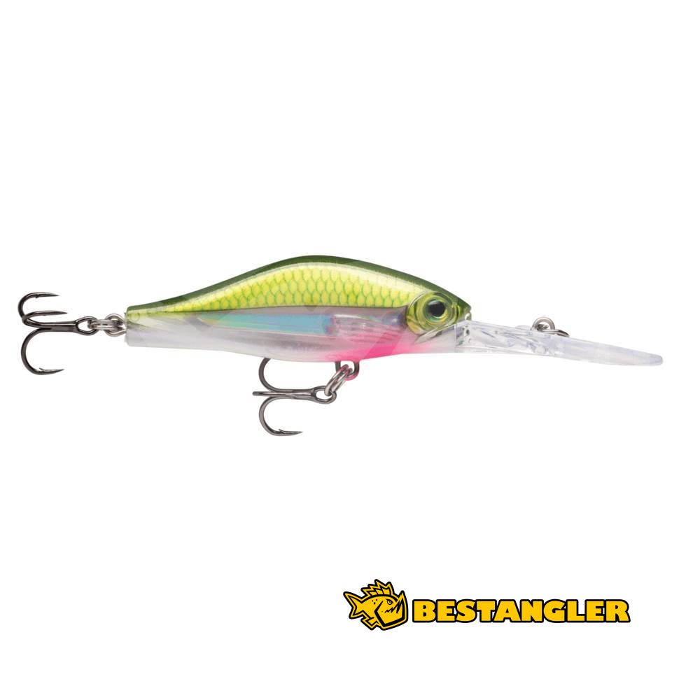 O.S.P DoLive Shad 4.5 Lime Chart Back Shiner TW184