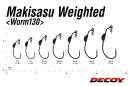 DECOY Worm 130 Makisasu Weighted #1 - 829080