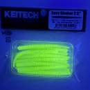 Keitech Easy Shaker 2.5" Clear Chartreuse Glow - #026 - GLOW