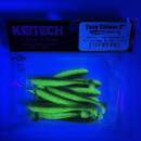 Keitech Easy Shiner 2" Green Pumpkin Chartreuse - #401 - UV