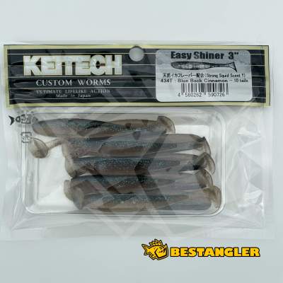 Keitech Easy Shiner 3" Blue Back Cinnamon - #434