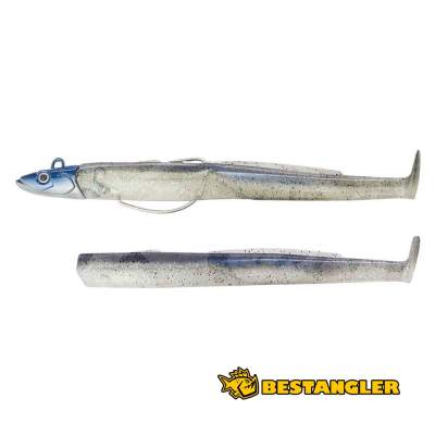 Fiiish Black Eel n°2 110 mm Combo Shore + Body - 8g - Electric Blue - BE1266