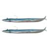 Fiiish Crazy Sand Eel n°1 100 mm Double Combo Offshore - 10g - Pearl Blue