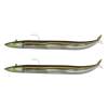 Fiiish Crazy Sand Eel n°1 100 mm Double Combo Offshore - 10g - Khaki