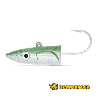 Fiiish Crazy Sand Eel n°3 150 mm Heads Deep 2x - 30g - Pearl Green - CSE222