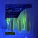 O.S.P DoLive Shad 4" SW White Fish Glow TW208 - GLOW