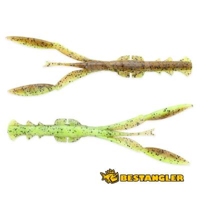 Keitech Neko Camaron 5.5" Green Pumpkin Chartreuse