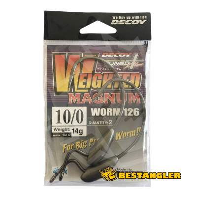 DECOY Worm 126 Weighted Magnum #10/0