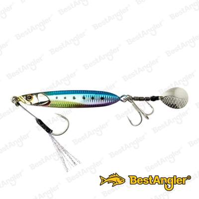 Jackall Big Backer E-Blade 20g UV Iwashi
