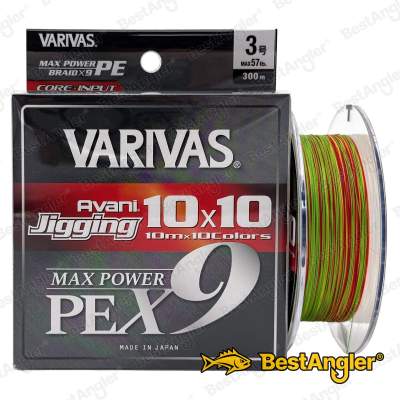 Varivas Avani Jigging 10x10 PE X9 300 m